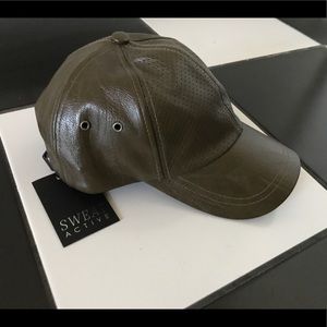 Sweat Active Leather Baseball Cap